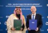 Le Fonds saoudien pour le développement et la FIFA apportent un soutien financier aux infrastructures sportives dans les pays en développement
