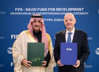 Le Fonds saoudien pour le développement et la FIFA apportent un soutien financier aux infrastructures sportives dans les pays en développement