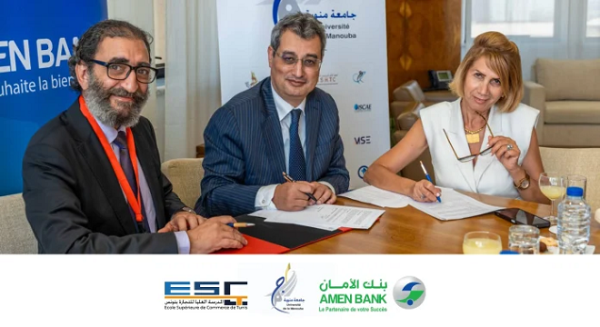 Amen Bank fait partenariat pour l’employabilité et l’innovation